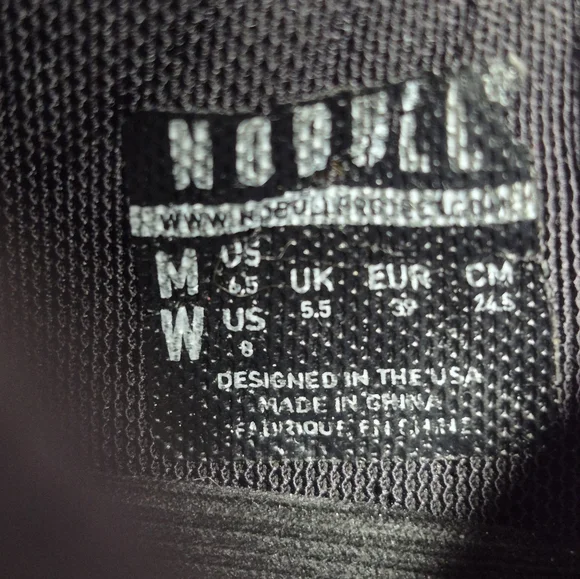 NOBULL SuperFabric Trainer + Lace Up Shoes Unisex W8 M6.5 - Picture 14 of 14